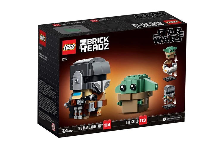 LEGO Star Wars BrickHeadz: The Mandalorian & the Child (75317)