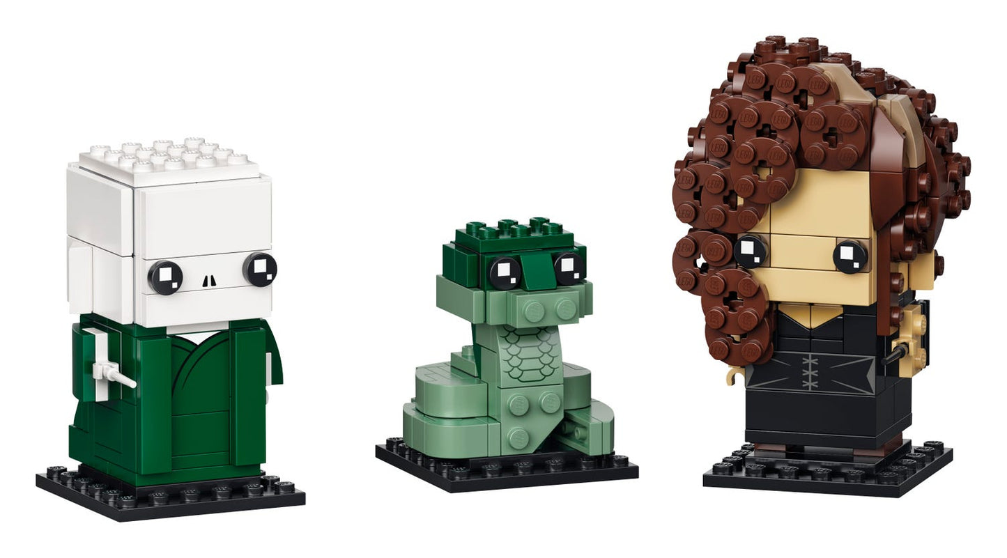 LEGO Harry Potter Brickheadz: Voldemort, Nagini & Bellatrix (40496)