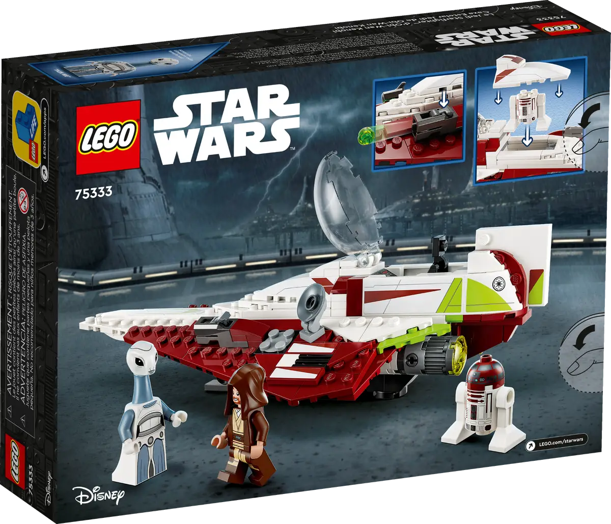 LEGO Star Wars: Obi-Wan Kenobi’s Jedi Starfighter (75333)