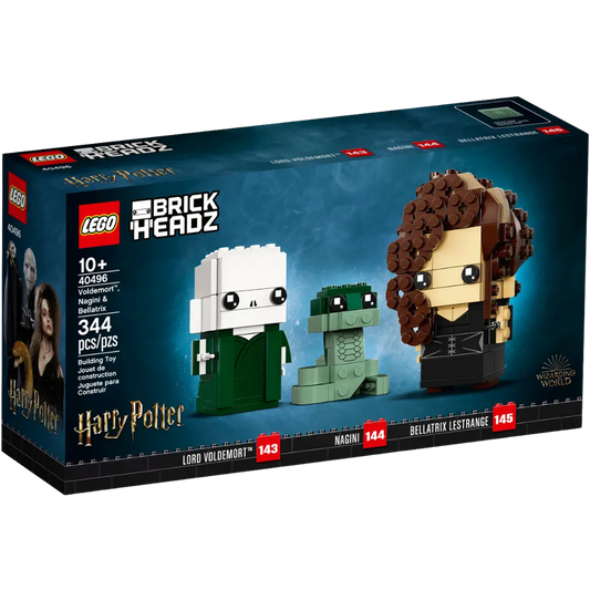 LEGO Harry Potter Brickheadz: Voldemort, Nagini & Bellatrix (40496)