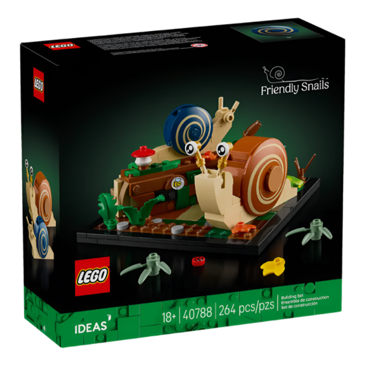 LEGO Friendly Snails set packaging on a white background